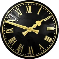 Ripon Outdoor Clock Service dark dial